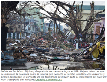 tifón en Filipinas