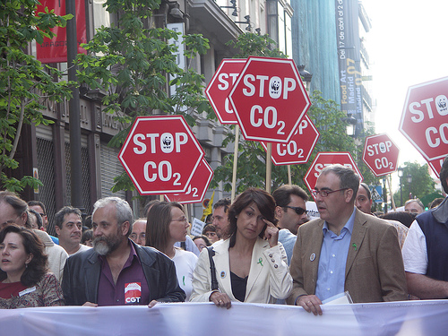 manifestación stop CO2