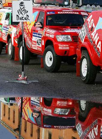 autos del rally Dakar