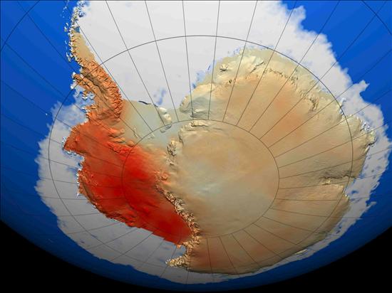 Península Antártica - NASA